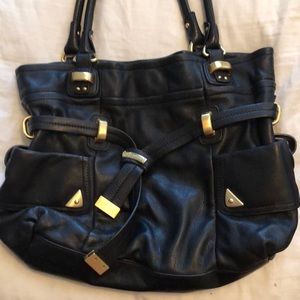 B. Makowsky black shoulder bag